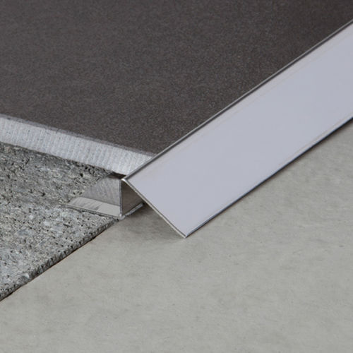 Stainless steel transition profile - EUROTRANSITION 201S - Euroshrink - for tile