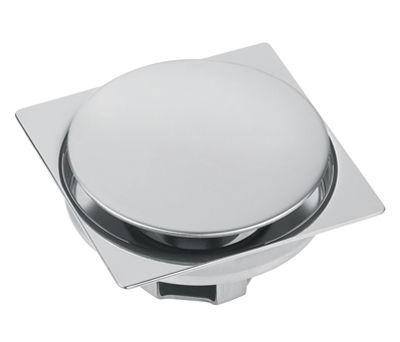 Stainless steel floor drain - 107 - Ferplast Srl - for shower / square