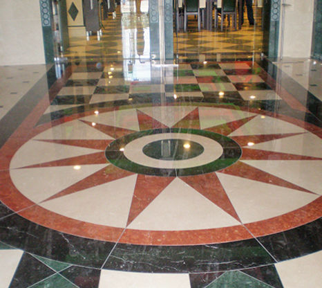 Stone flooring - Julipedra - indoor / outdoor / for office