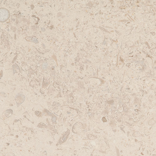 Limestone stone slab - SILVER CREME - Julipedra - for floor / for interior / bathroom