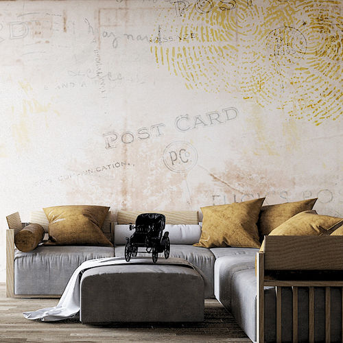 Contemporary wallpaper - MAILBOX - HD WALLS - nonwoven fabric / vinyl / abstract motif