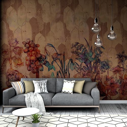Contemporary wallpaper - LOTUS - HD WALLS - nonwoven fabric / silk / vinyl