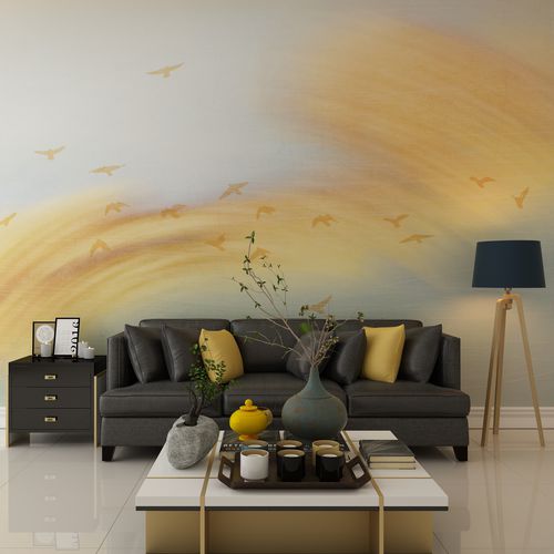 Contemporary wallpaper - ABOVE THE SKY - HD WALLS - nonwoven fabric / silk / vinyl
