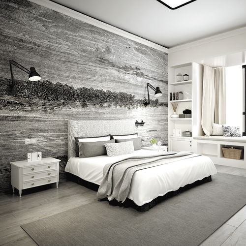 Traditional wallpaper - ORINOCO - HD WALLS - nonwoven fabric / silk / vinyl
