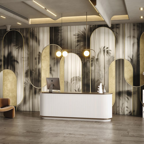 Original design wallpaper - HD2513 - TENDAGGIO - HD WALLS - nonwoven fabric / vinyl / nature pattern
