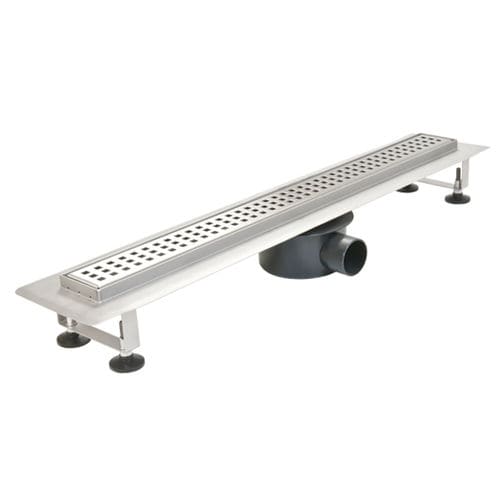 Stainless steel linear shower drain - ELIX  - Richard Brink GmbH & Co KG - contemporary / custom-made