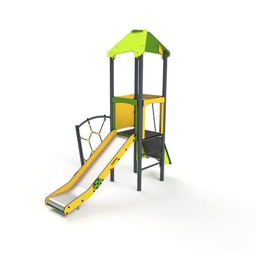 Playground structure - 11004 - Astrus Playgrounds - metal / HDPE / modular