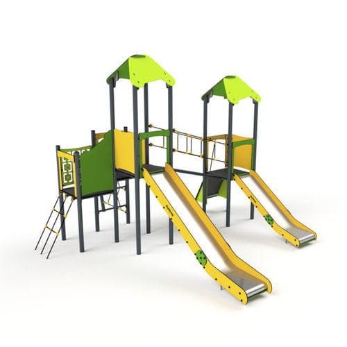 Playground play structure 11030 Astrus Playgrounds metal / HDPE
