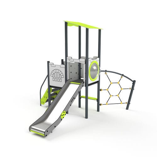 Playground structure - 11108 - Astrus Playgrounds - metal / HDPE / modular