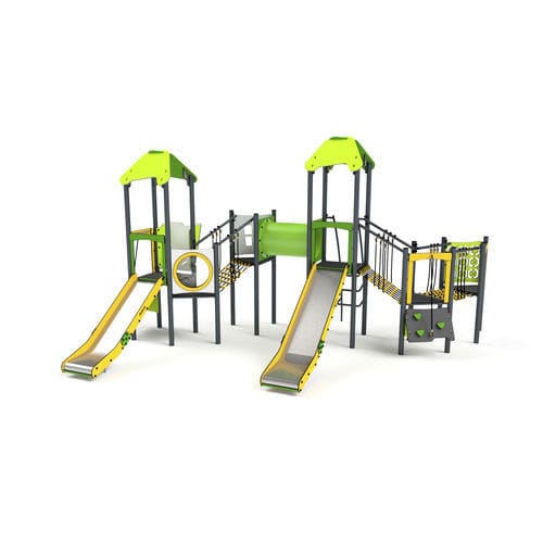 Playground structure - 11082 - Astrus Playgrounds - metal / HDPE / modular