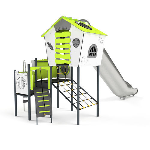 Playground structure - 11087 - Astrus Playgrounds - metal / HDPE / modular
