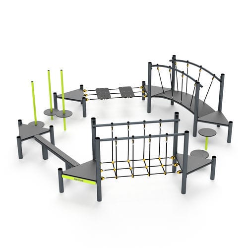 School fitness playground - 3645S - Astrus Playgrounds - for sports activities / for public space / walk ramp