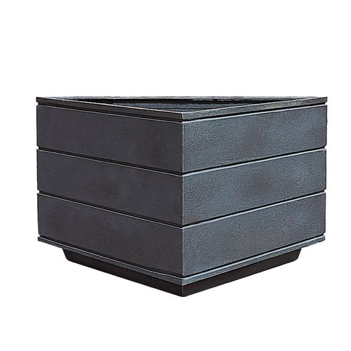 Cast iron planter - AQUALATA - Grup Fabregas - triangular / contemporary / for public space