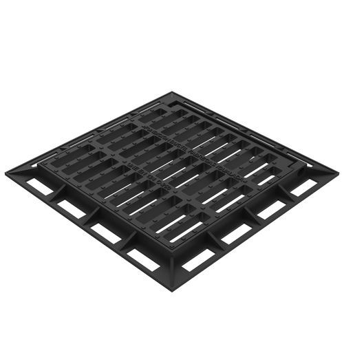 Cast iron drain grate D12C Grup Fabregas for public spaces / for