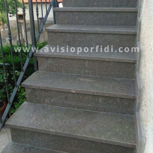 Porphyry step covering - Avisio Porfidi S.r.l. - non-slip / high-resistance