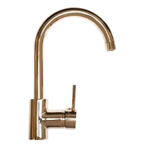 Washbasin mixer tap - Studio 19 - wall-mounted / countertop / brass