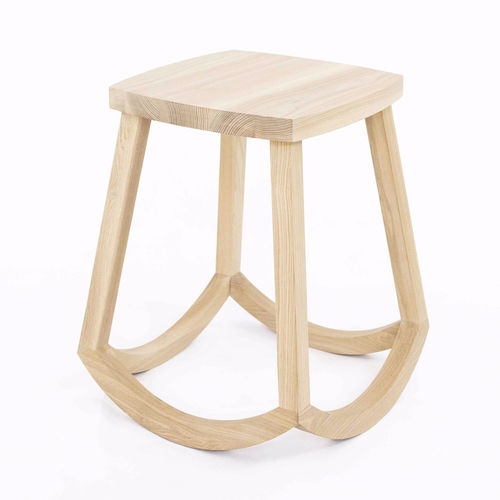 Contemporary stool - ITRUST - Ziinlife - ash
