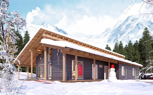 Prefab house - BECKTON 146 - Lumi Polar - eco-friendly / energy-saving / contemporary