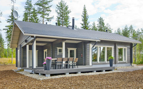 Prefab house - LAHTI 95 - Lumi Polar - eco-friendly / energy-saving / traditional
