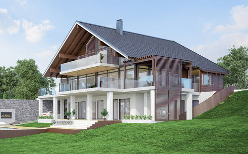 Standard model house - VANESSA 407 - Lumi Polar - eco-friendly / energy-saving / contemporary