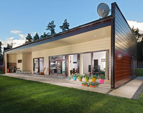 Standard model house - ROCKET 114 - Lumi Polar - eco-friendly / energy-saving / contemporary