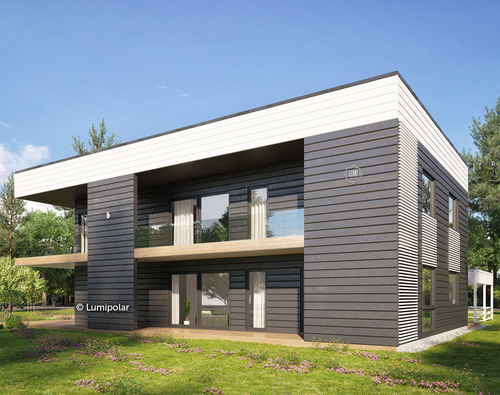 Standard model house - IMPULSE 618 - Lumi Polar - eco-friendly / energy-saving / contemporary
