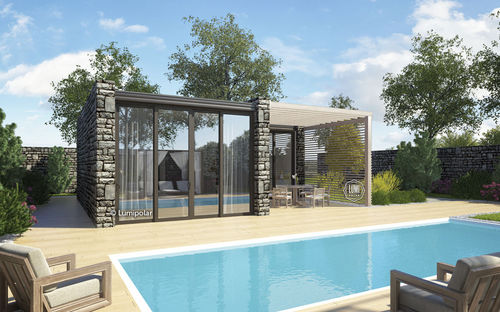 Prefab house - ROCK PLAISIR 67 - Lumi Polar - modern / contemporary / with terrace