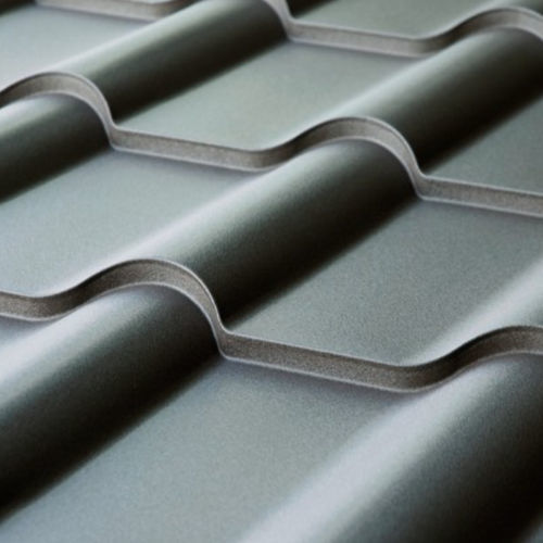 Ribbed sheet metal - COLOFER® MATT FINE - voestalpine - steel / corrosion-resistant / UV-resistant