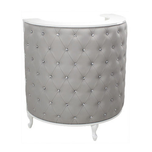 Semicircular reception desk - OBSESSION I - Ayala - wooden / laminate / for hairdressers
