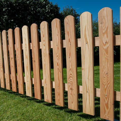 Fence with bars - BRESSANONE - Pircher - garden / larch