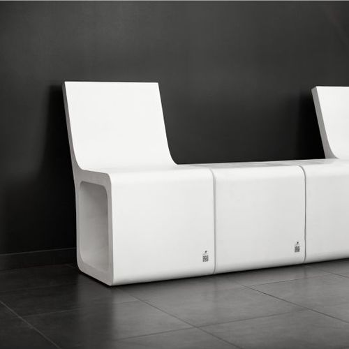 Contemporary chair - HARMONY - Modern Line - outdoor / indoor / satin