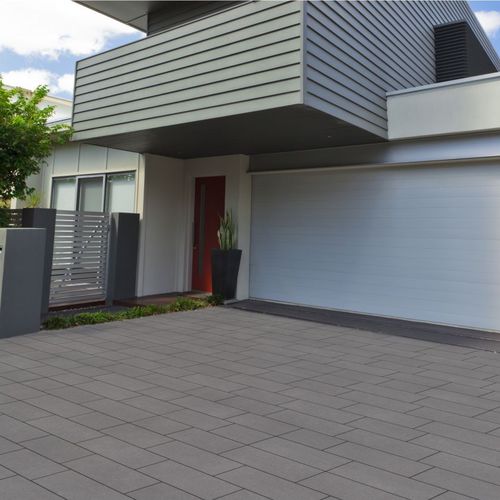 Concrete paving slab - SMART - Modern Line - outdoor / textured / high performance and load