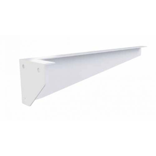 Wall-mounted washbasin - BIHAM SLIM - Riluxa - Corian® / with counter / custom