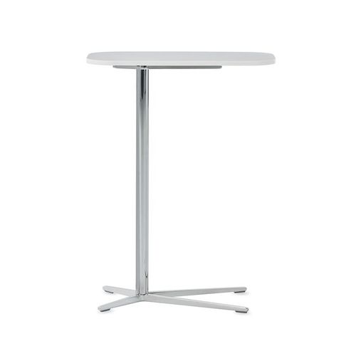 Contemporary side table - ENVITA - STUDIO TK - glass / marble / Solid Surface