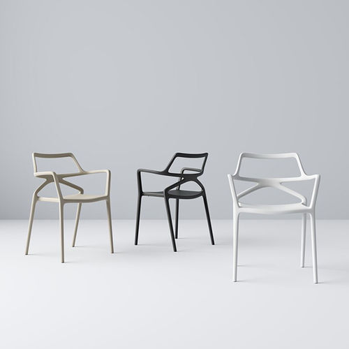 Contemporary chair - DELTA  - STUDIO TK - outdoor / indoor / polypropylene