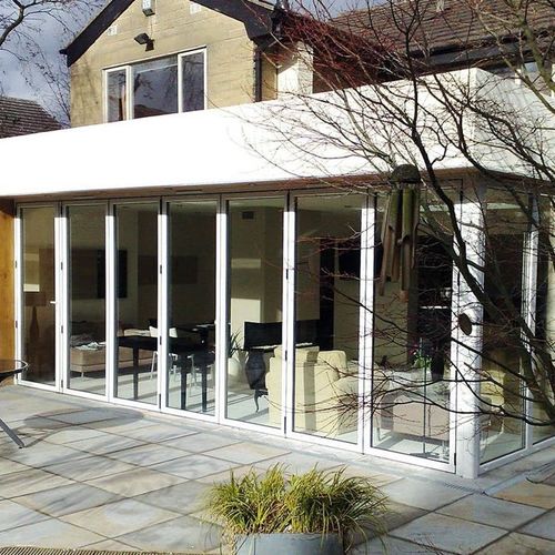 Entry door - Moving Designs Ltd - wooden / aluminum / PVC