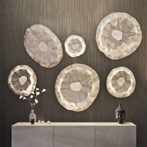 Original design wall light - NENÚFARES - KARPA - indoor / resin / fiberglass
