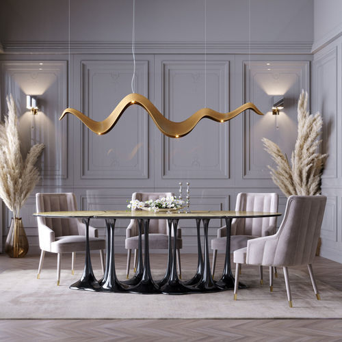 Pendant lamp - AURA - KARPA - fiberglass / resin / original design