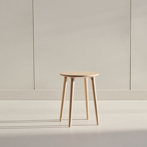 Contemporary stool - C401B  - KASTELLA - oak / maple / American walnut
