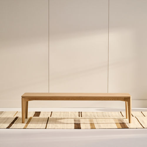 Contemporary bench - C111  - KASTELLA - oak / maple / American walnut