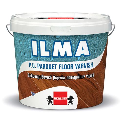 Protective varnish - ILMA - Berling Paints - wood flooring / high-gloss / satin