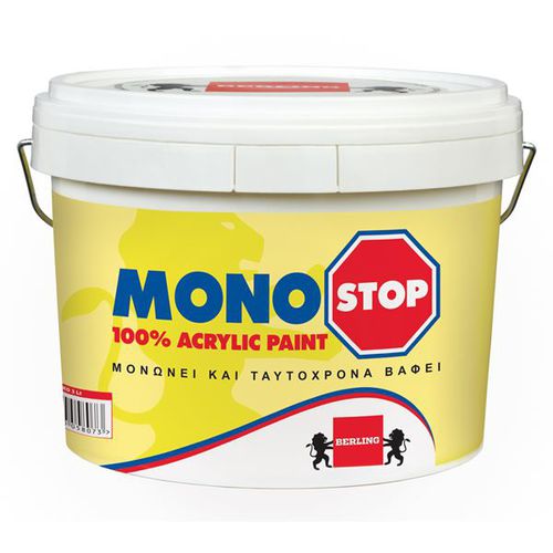 Protective paint - MONOSTOP MAT - Berling Paints - outdoor / for wall / plaster