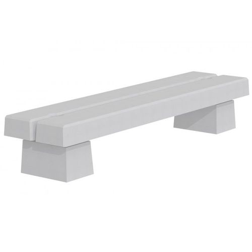 Traditional public bench - HUDSON - PREFAC MYWAY - concrete