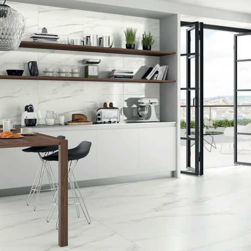 Porcelain tile - DUOMO - STN - earthenware / high-gloss / embossed