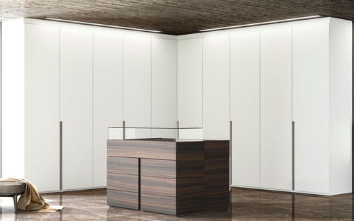 Corner wardrobe - ELLE - EMEDE - contemporary / wooden / with swing doors