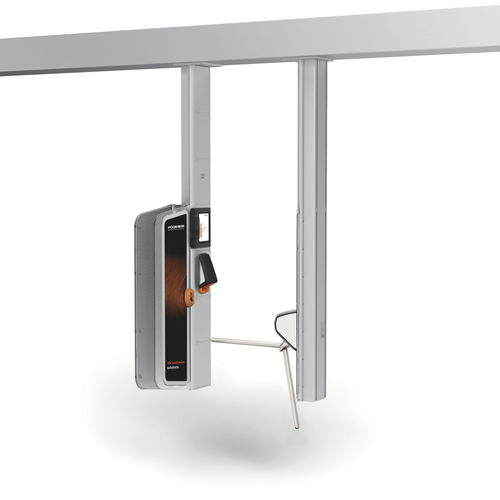 Access control bollard - AX500 SMART GATE NG - GANTRY MOUNTED TURNSTILE - Axess - automatic / metal / high