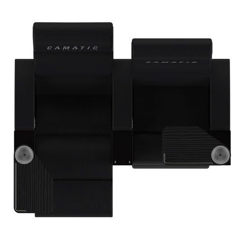 Fabric cinema seating - VALENCIA MOTION 34 - Camatic Seating - commercial / red / black