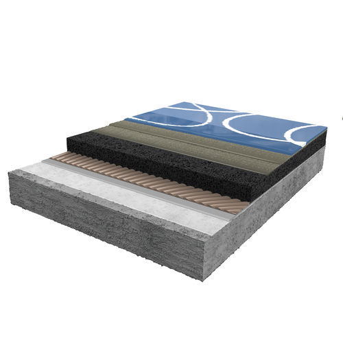 Polyurethane flooring - CONIFLOOR UPD+ - CONICA - indoor / tertiary / commercial