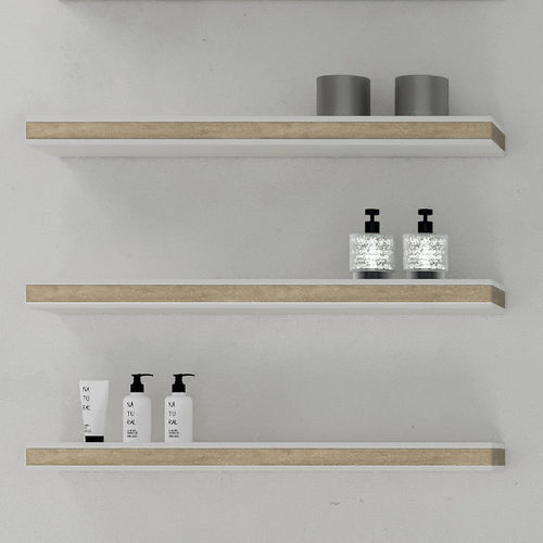 Wall-mounted shelf - STRATOS - VISMARA Beauty&Spa Design - contemporary / wenge / larch