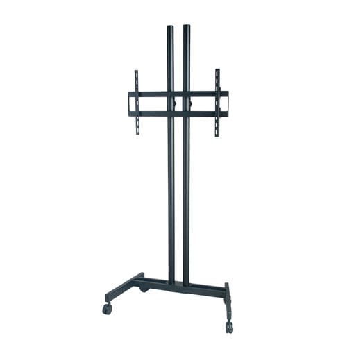 Contemporary TV stand - SLIM 90P20V6 - SERI STYLU - on casters / steel